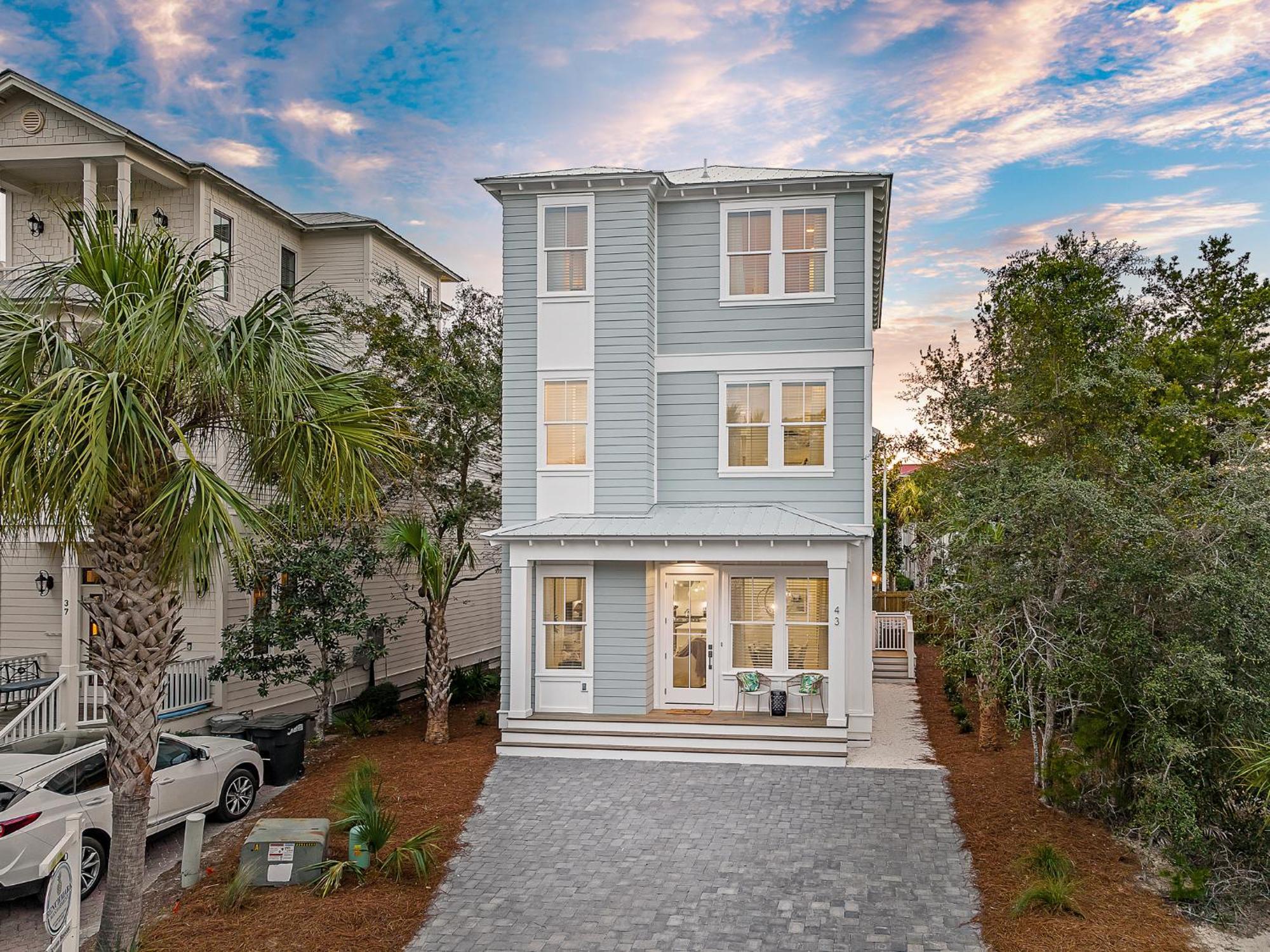 Shellabrate Good Times A Brand New Home For 2024 Only 3 Blocks To The Beach With Community Pool Santa Rosa Beach Exterior photo