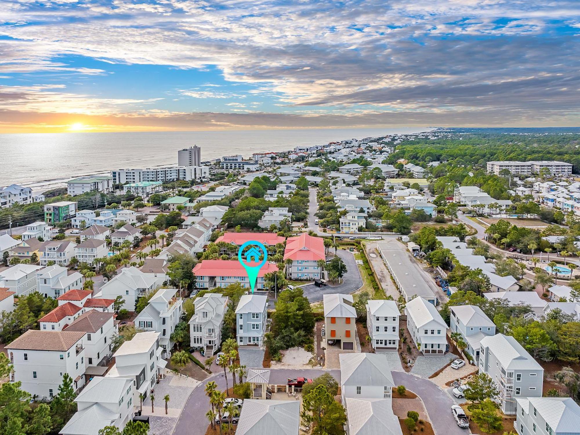 Shellabrate Good Times A Brand New Home For 2024 Only 3 Blocks To The Beach With Community Pool Santa Rosa Beach Exterior photo